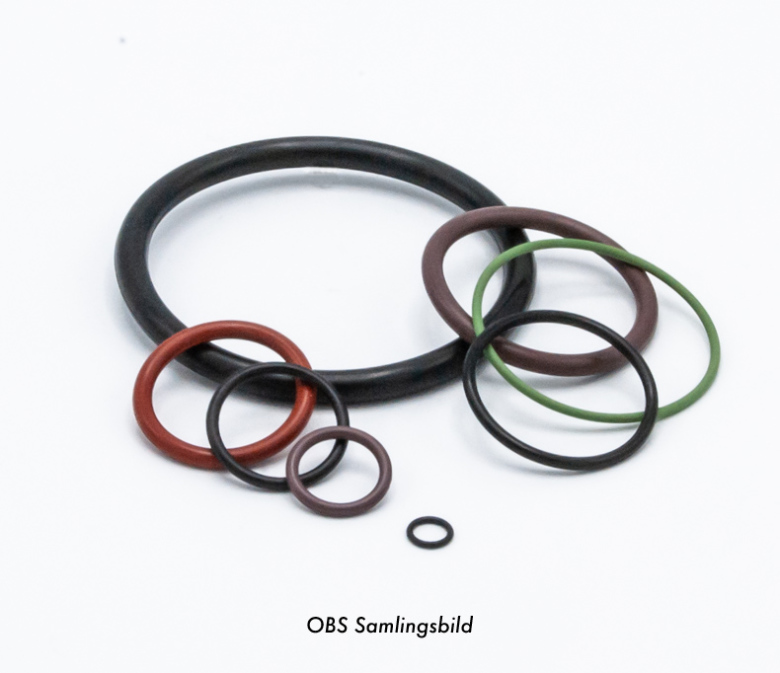 O-Ring-sortiment 3x1.5 mm - 50x3.5 mm 419 dele