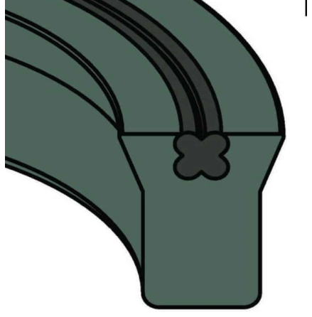 U-manschett 19,05x28,58x4,76 Polyurethan