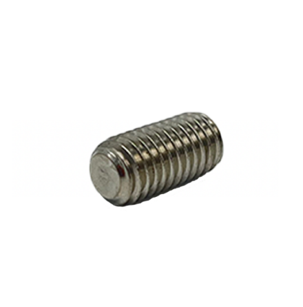 Stoppskruv P6SS M5x12 rostfri plan
